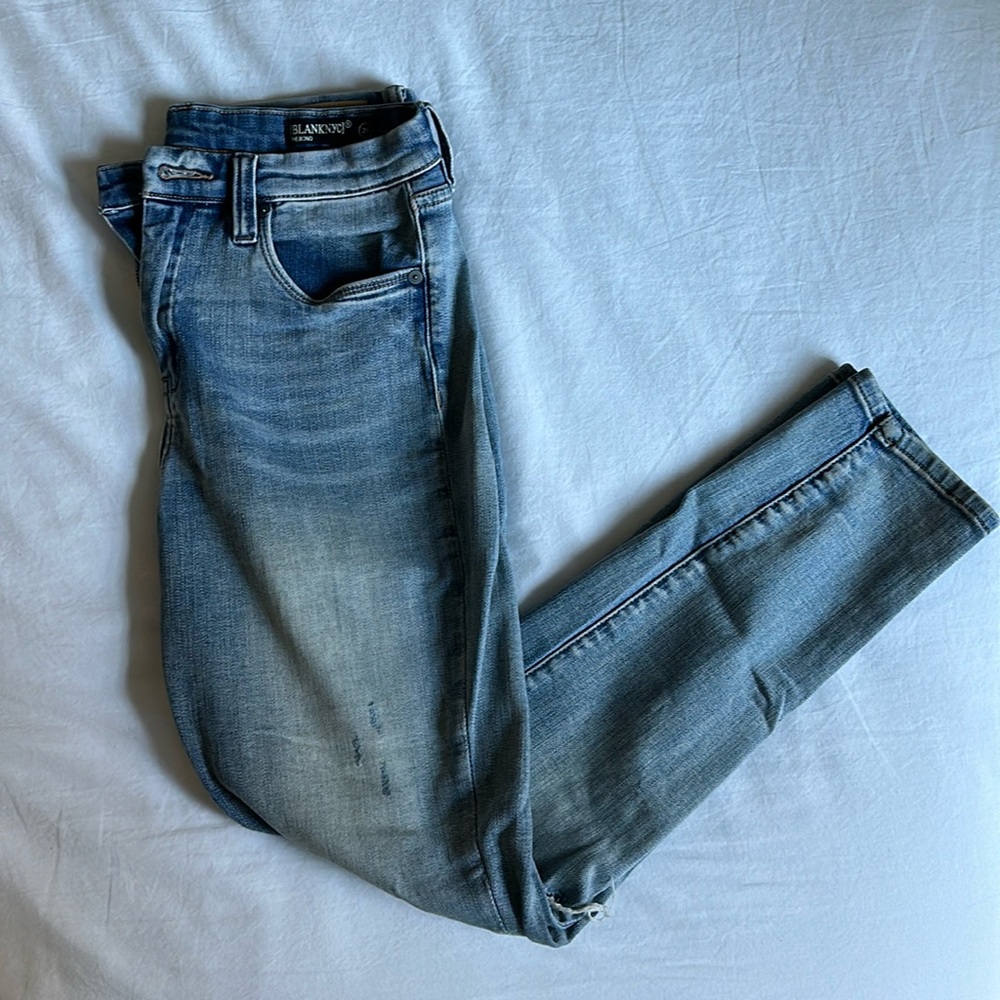 BlankNYC The Bond Mid Rise Skinny Jeans